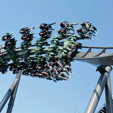 Gardaland Park - Raptor - Winged Roller Coaster