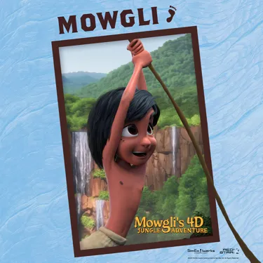 Gardaland Mowgli4d Website Character Mowgli 1080X1080px