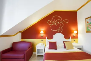 Gardaland Hotel - Classic Doppelzimmer - ausziehbarer Sessel