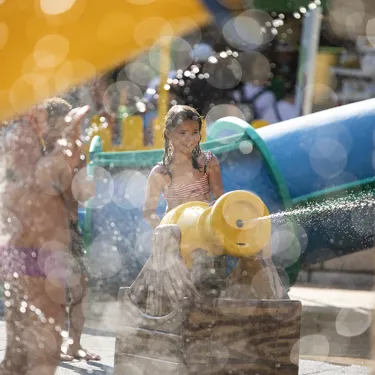 Gardaland Park - Prezzemolo Land - Wasserkanonen