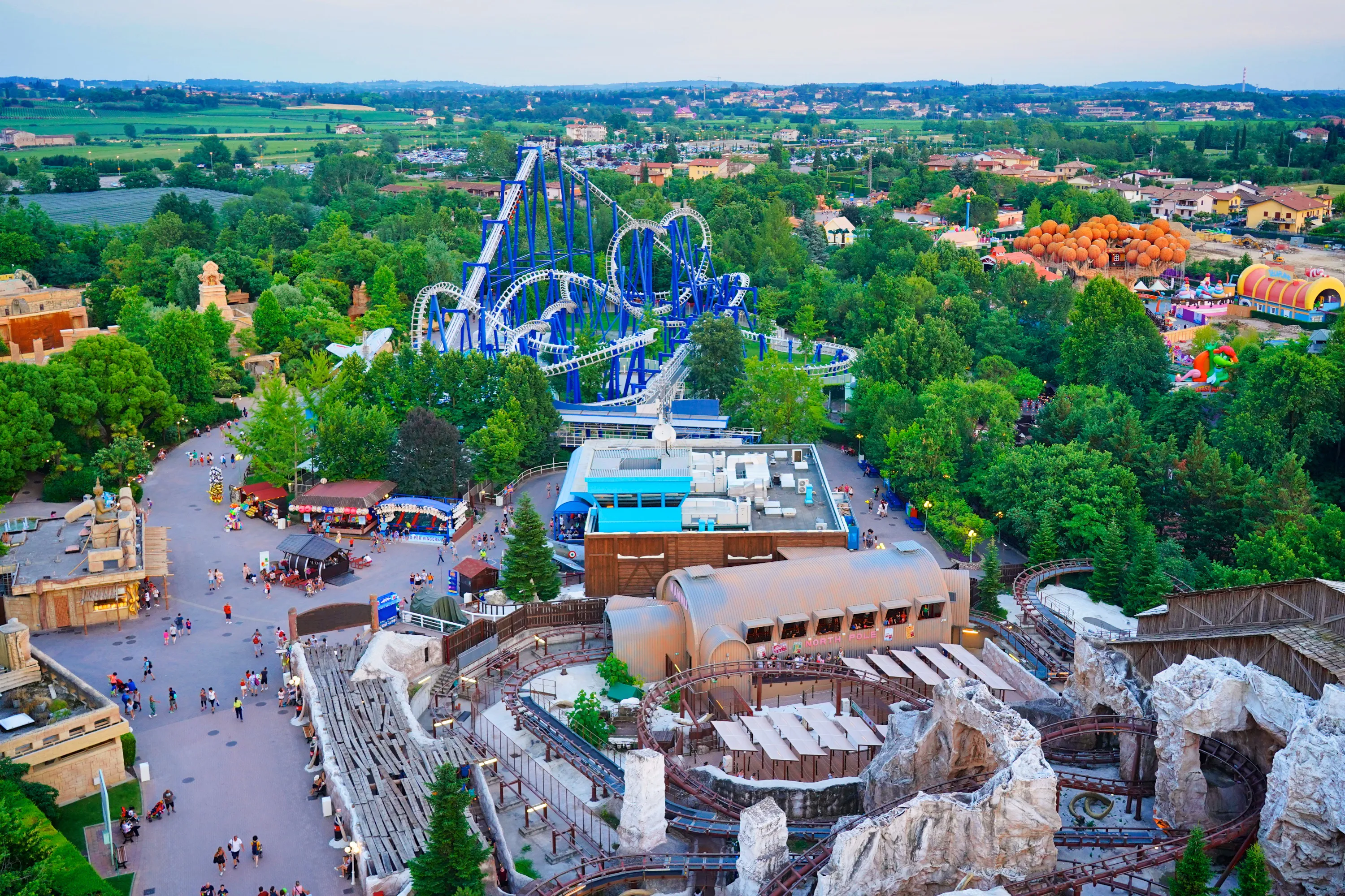 Map of Gardaland | Gardaland Resort