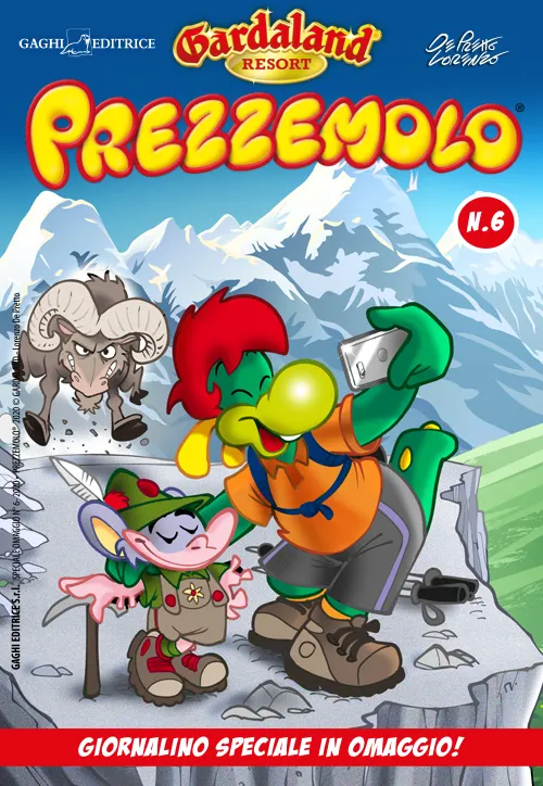 Copertina Fumetto Prezzemolo Nr6